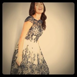 NWT Chi Chi London Navy Retro/Pin Up Style Dress